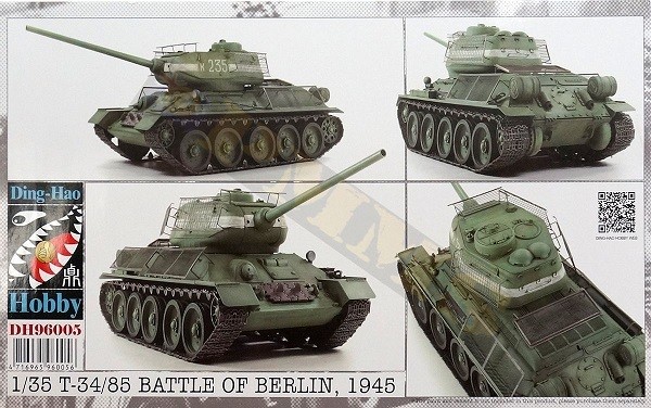 T34-85 battle of Berlin 1945