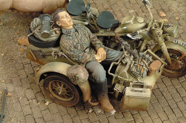 Sleeping SS Grenadier-WWII