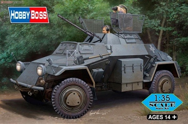 German Sd.Kfz.222 Leichter Panzerspähwagen (1st Series) – Image 2