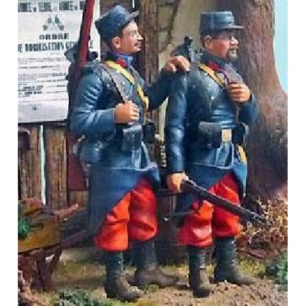 FRÈRES D’ARMES AOUT 1914 - INFANTERIE FRANÇAISE