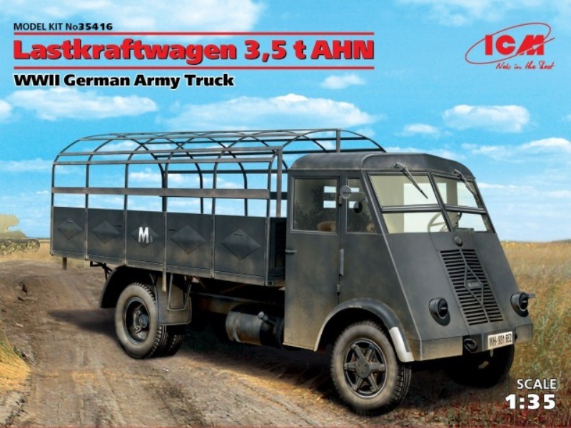 Lastkraftwagen 3,5 t AHN WWII German Army Truck