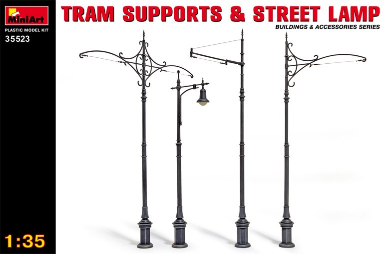 SUPPORTS TRAM & LAMPADAIRE