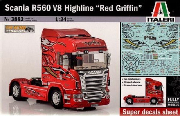 Scania R560 V8 Highline''Red Griffin''