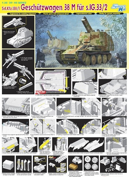 Sd.Kfz.138/1 Geschutzwagen 38 M für s.IG.33/2 – Image 2