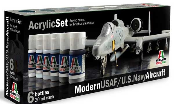 Set Peintures Avions US Modernes