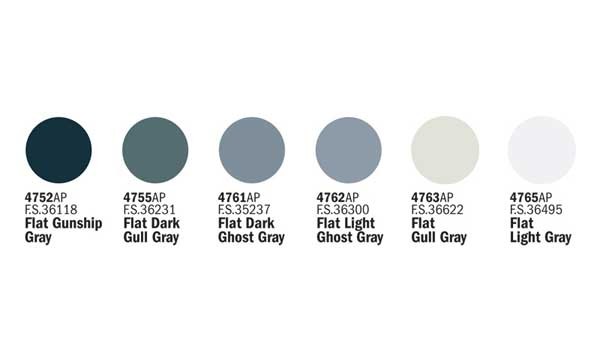 Set Peintures Avions US Modernes – Image 2