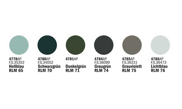 Set Peintures Avions Luftwaffe – Image 2