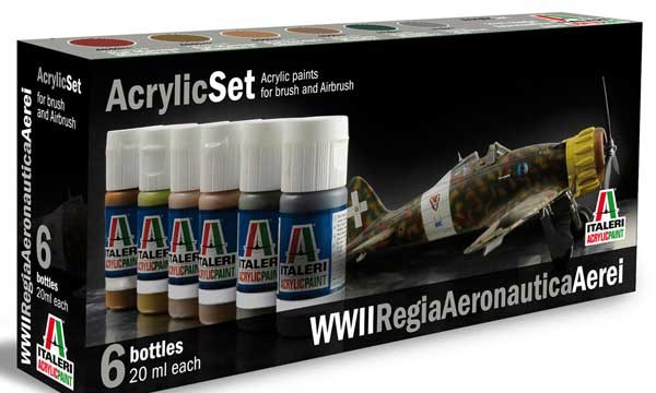 Set Peintures Avions Italie 2.GM