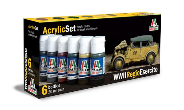 Set Peintures Armée Italienne