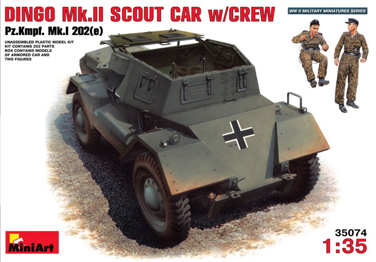 DINGO MKII SCOUT CAR w/CREW