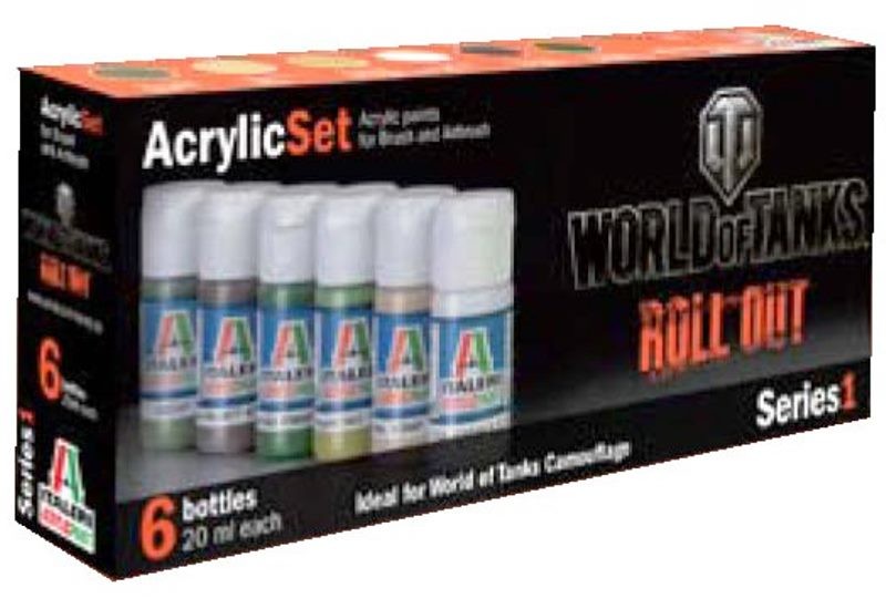 Set peintures "World of Tanks"