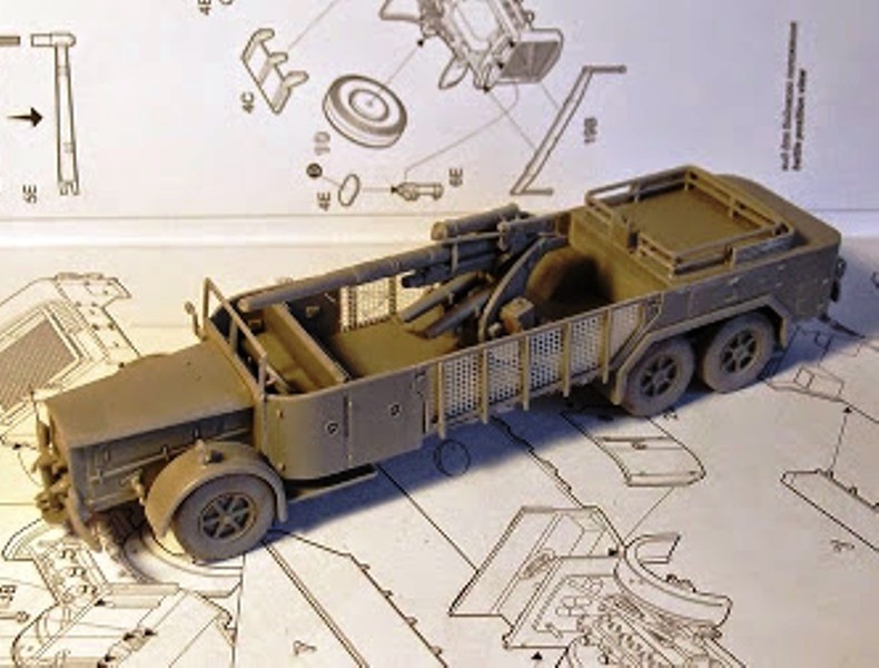 SELBSSTFAHRLAFETTE Auf FAHRGESTELL VOMAG 7 / 660 mit 8.8cm FlaK – Image 7