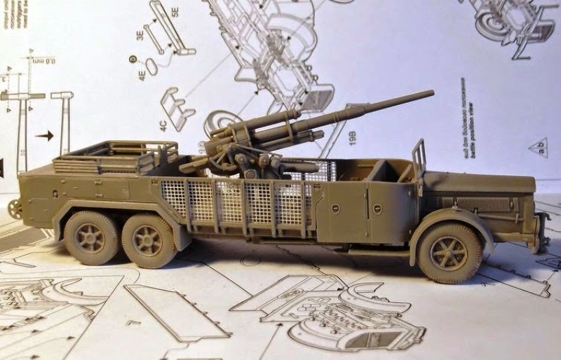 SELBSSTFAHRLAFETTE Auf FAHRGESTELL VOMAG 7 / 660 mit 8.8cm FlaK – Image 12
