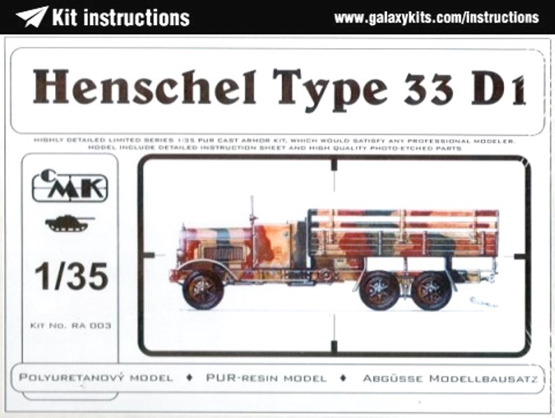HENSCHEL TYPE 33 D 1