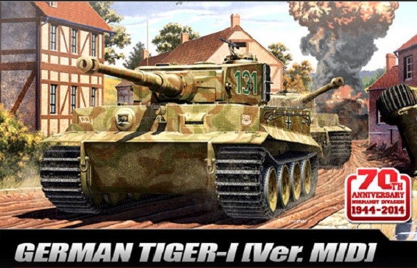 Tiger-I (Ver. Mid) 70th Anniversary Invasion of Normandy 1944-2014