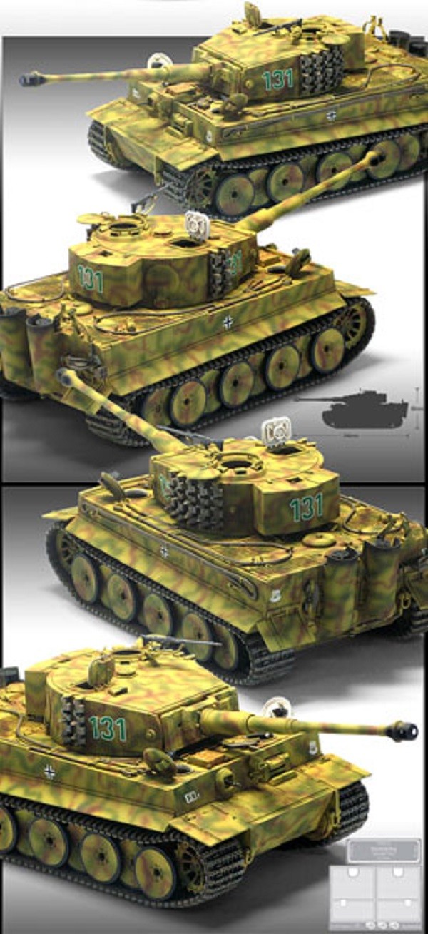 Tiger-I (Ver. Mid) 70th Anniversary Invasion of Normandy 1944-2014 – Image 3
