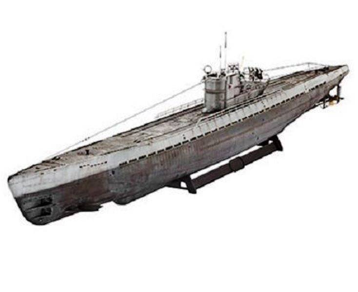 Deutsches U-Boot German Submarine TYPE IX-C (U 505 late)