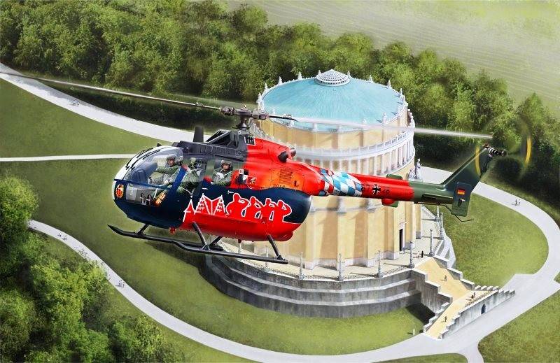 BO 105 35th Anniversary of Roth Fly-Out Version