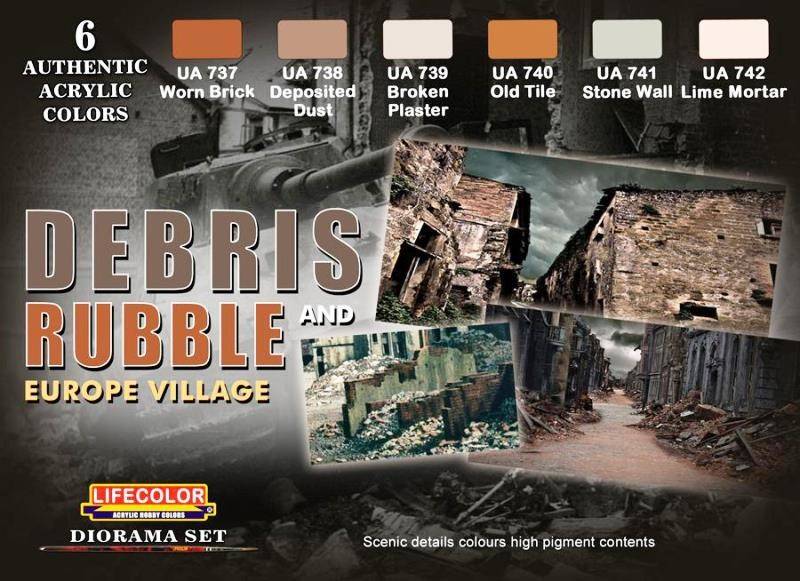 Debris and rubble