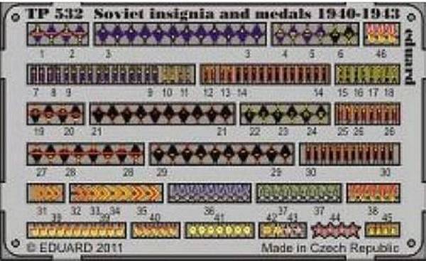 Soviet insignia and medals 1940-1943