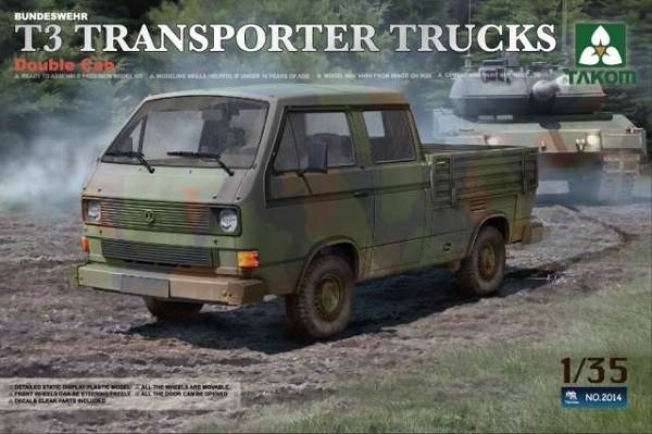 BUNDESWEHR T3 TRANSPORTER TRUCKS Double Cab