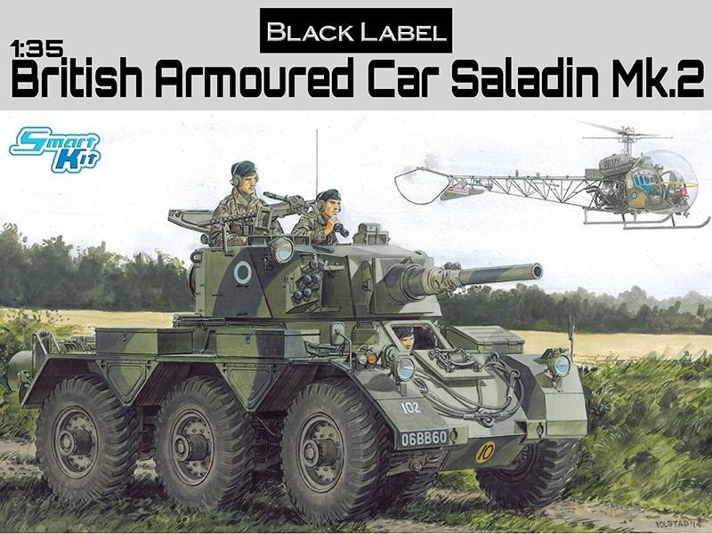 British Armored Car Saladin Mk.2