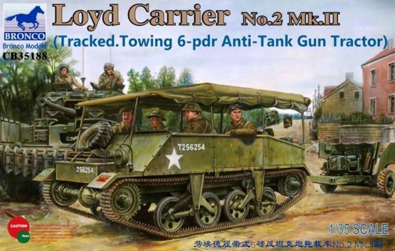 Loyd Carrier No.2 Mk.II (Tracked.Towing 6-pdr Anti-Tank Gun Tractor)