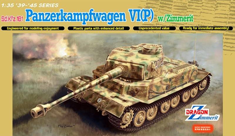 Sd.Kfz.181 Panzerkampfwagen VI(P) w/Zimmerit