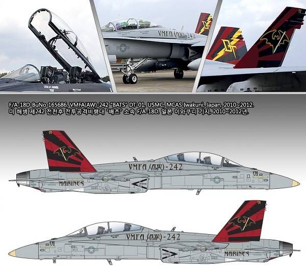 USMC F/A-18D VMFA(AW)-242 BATS – Image 4