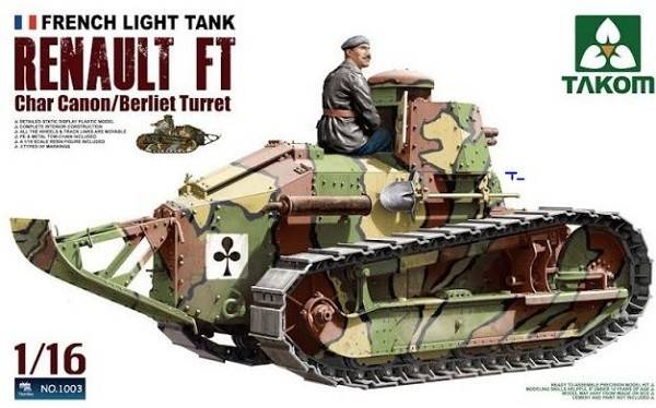 RENAULT FT CHAR CANON BERLIET Turret