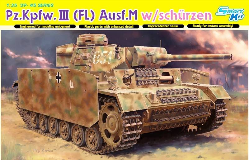 Pz.Kpfw.III (FL) Ausf.M w/schurzen
