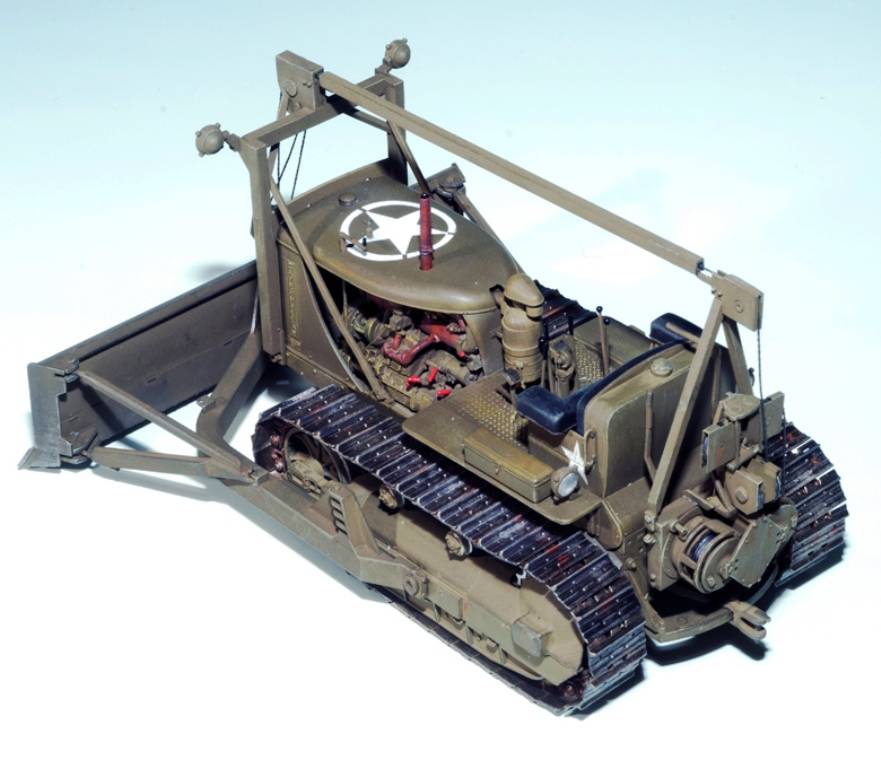 U.S. ARMY TRACTOR w/ANGLED DOZER BLADE – Image 2