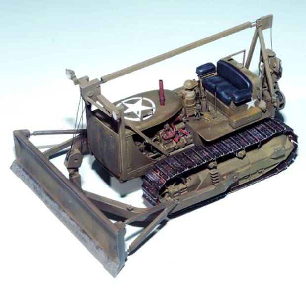 U.S. ARMY TRACTOR w/ANGLED DOZER BLADE – Image 5