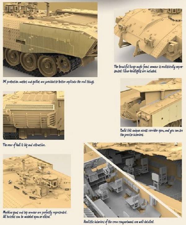 Israel heavy armoured personnel carrier Achzarit Late – Image 3