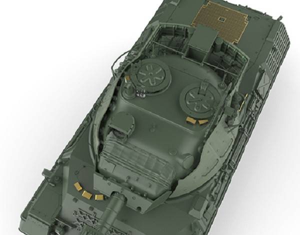 GERMAN MAIN BATTLE TANK LEOPARD 1 A5 – Image 3