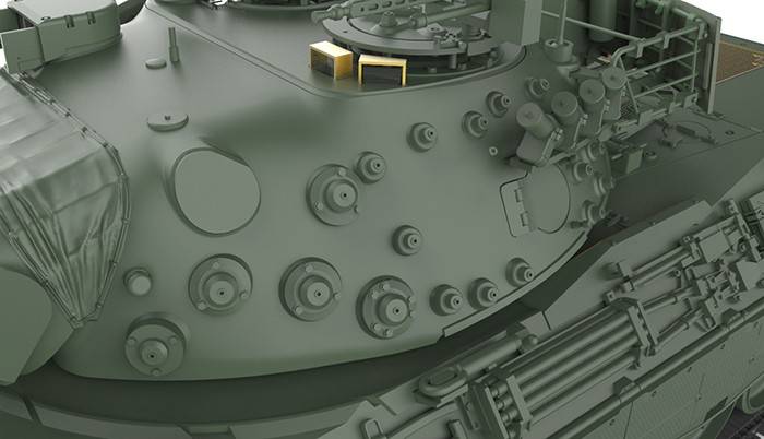 GERMAN MAIN BATTLE TANK LEOPARD 1 A5 – Image 6