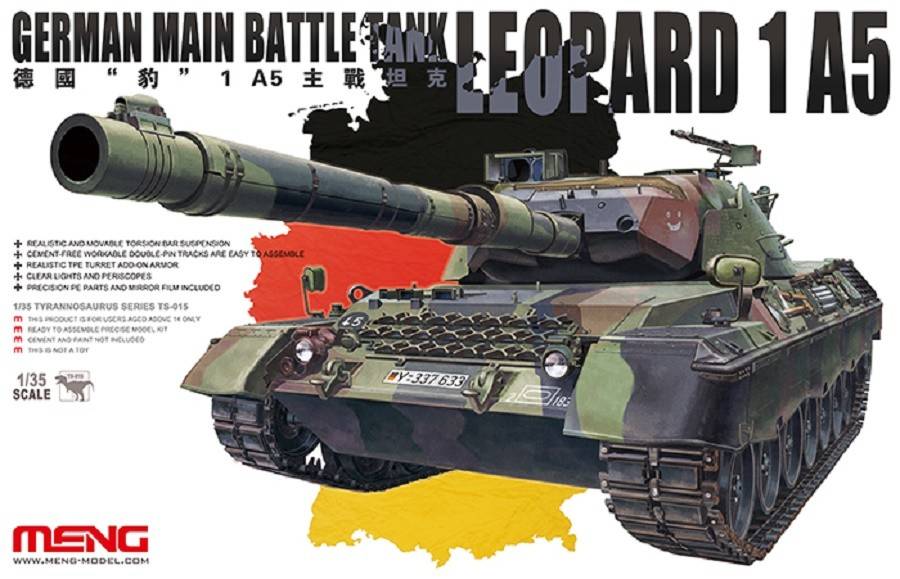 GERMAN MAIN BATTLE TANK LEOPARD 1 A5