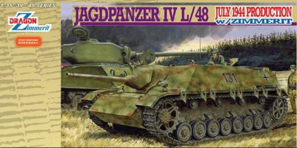 Jagdpanzer IV L/48 July 1944 Production w/Zimmerit