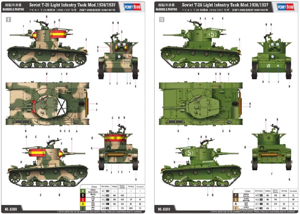 Soviet T-26 Light Infantry Tank Mod.1936/1937 – Image 2