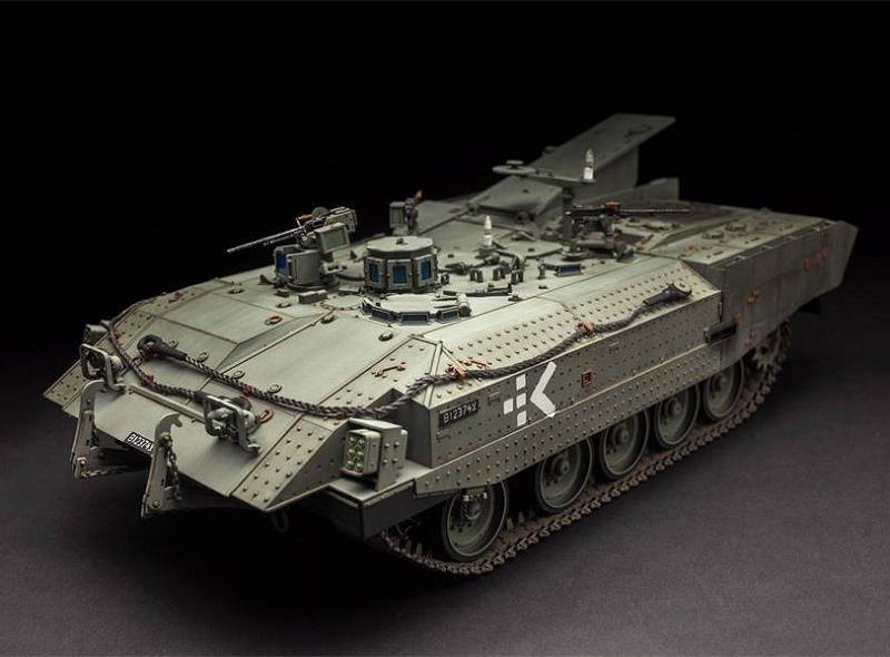 Israel heavy armoured personnel carrier Achzarit Late – Image 4