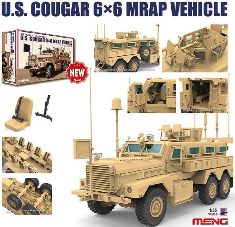 US COUGAR 6x6 MRAP Vehicle – Image 11