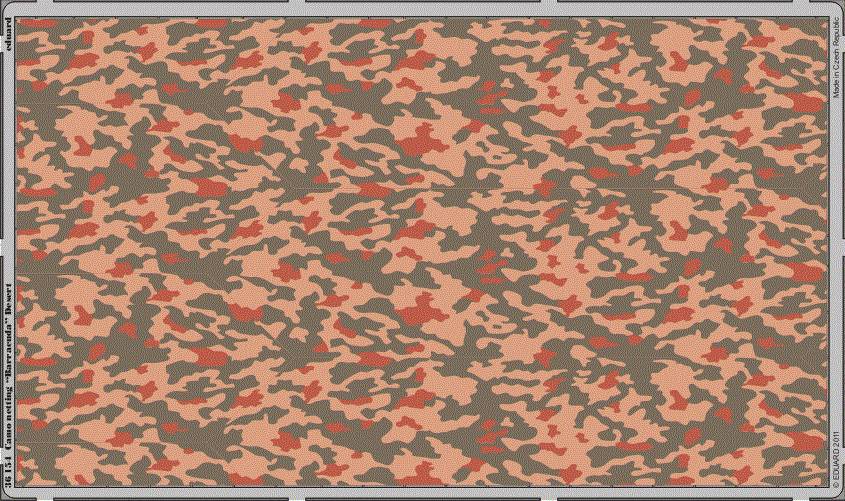 Camo netting "Barracuda" Desert - colour