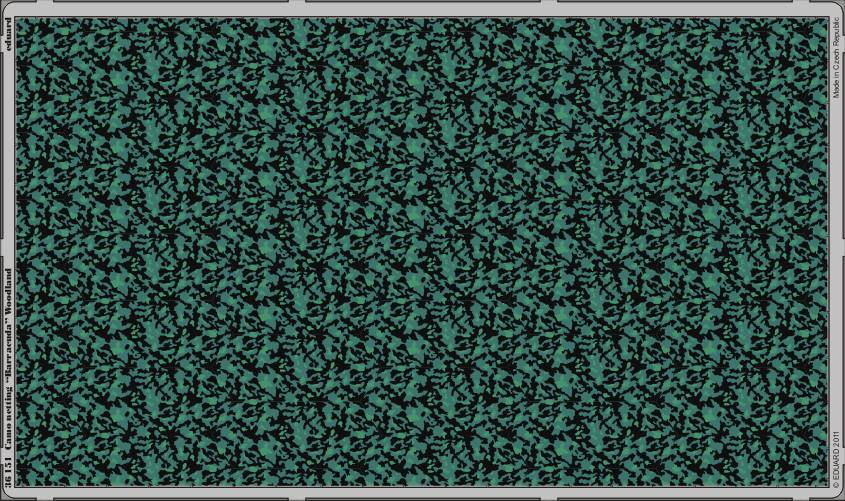 Camo netting "Barracuda" Woodland" - colour