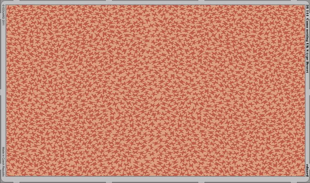 Camo netting UK S type Desert - colour