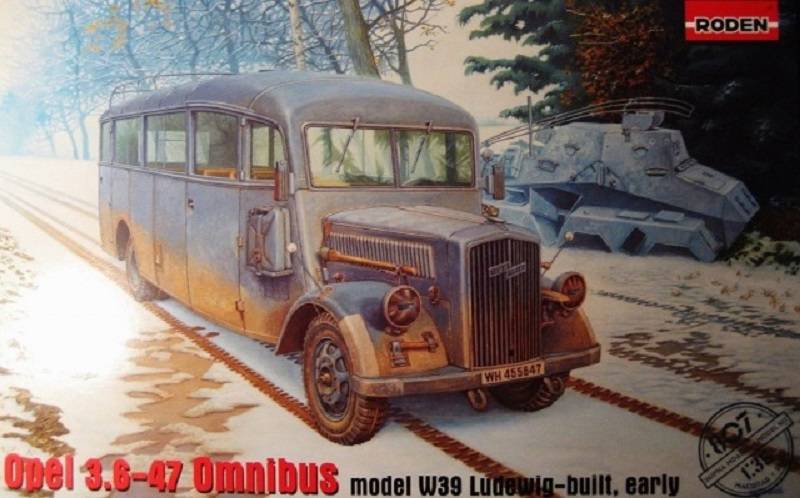Opel 3.6-47 Omnibus model w39 Ludewig-built early