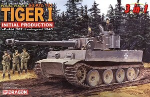 maquette char Sd.Kfz.181 Tiger I Initial Production s.Pz.Abt.502 Leningrad 1943