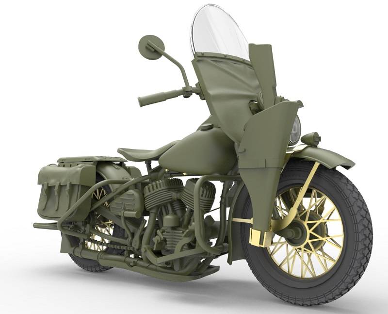 U.S. MILITARY POLICEMAN w/MOTORCYCLE – Image 3