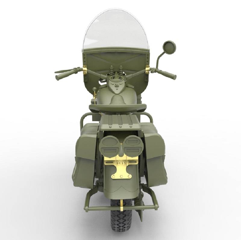 U.S. MILITARY POLICEMAN w/MOTORCYCLE – Image 8