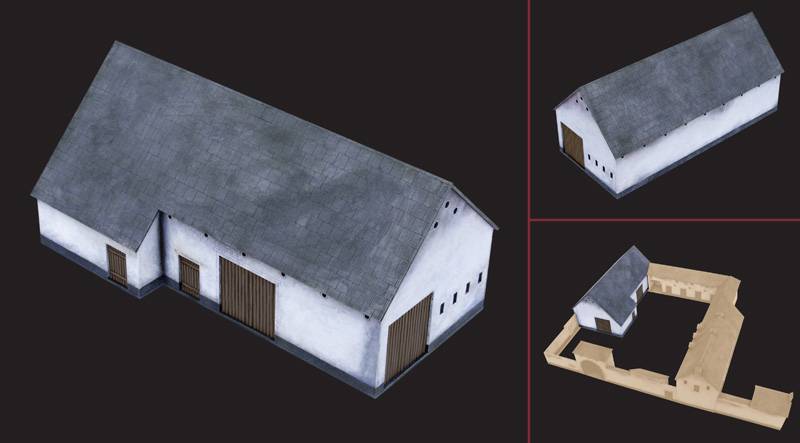 WATERLOO (200years) LA HAYE SAINTE - BARN – Image 2