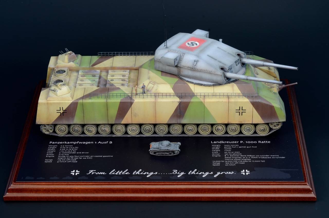 Landkreuzer P1000 Ratte & Panzer VIII Maus – Image 6